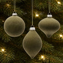 Green Velvet Ornament