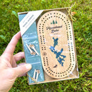 Mini Travel Cribbage Board
