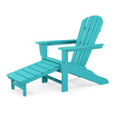 Palm Coast Adirondack Chair w/ Hideaway Ottoman - In Stock