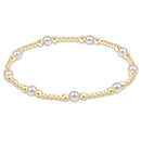 Purpose Pearl Bracelet - Gold 4mm