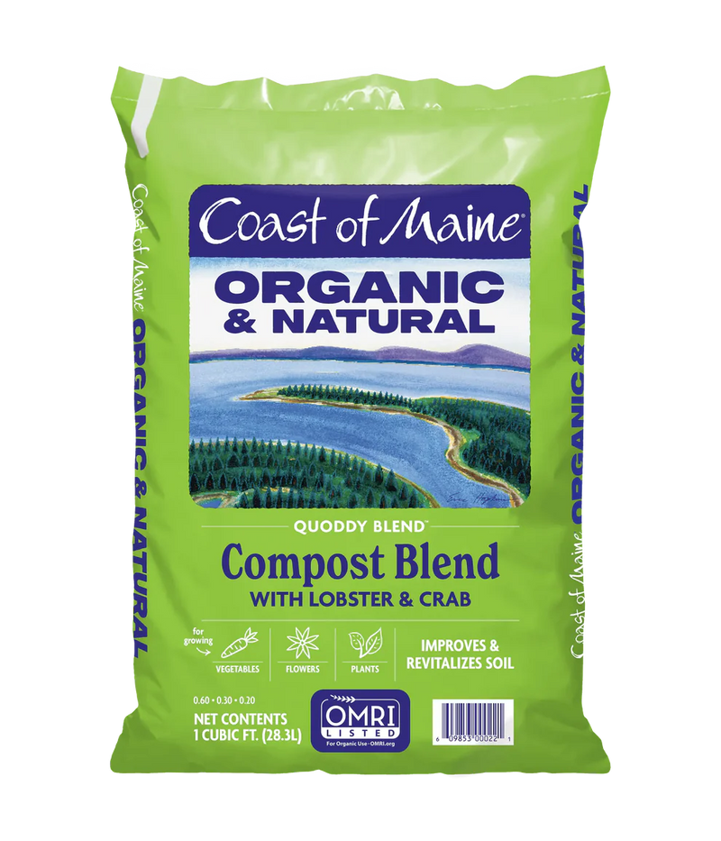 Quoddy Blend Lobster Compost Organic Soil by Coast of Maine