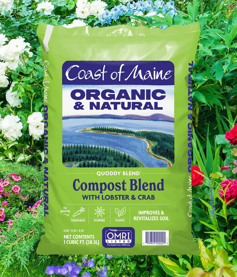 Quoddy Blend Lobster Compost Organic Soil by Coast of Maine