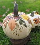 Decoupage Pumpkin Workshop October 8, 2026 10 AM