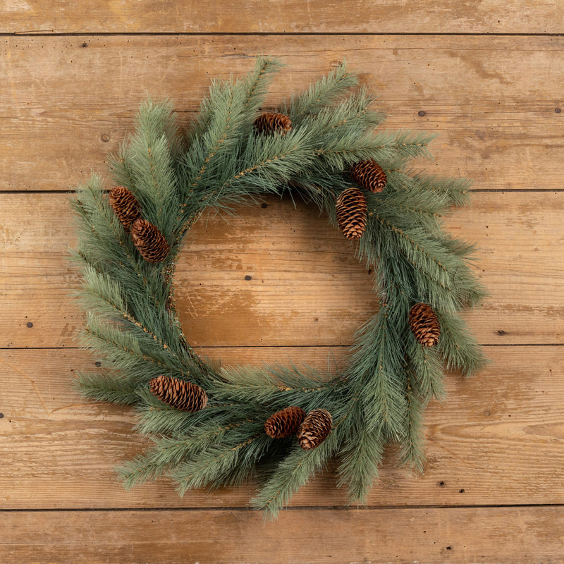 24" Gradient Pine Wreath