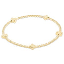 Signature Cross Small Bracelet 2mm