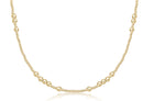 Hope Unwritten Beaded Choker 15" - 4mm