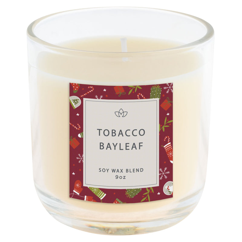 Tobacco Bay Leaf Stockings Boxed Candle