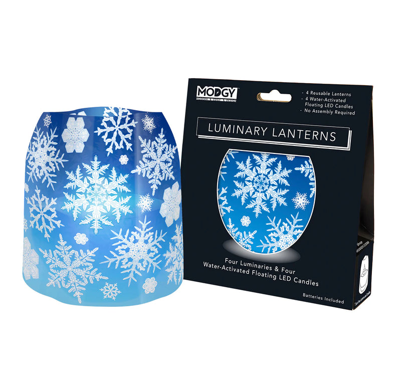 Let It Snow Luminary Lanterns