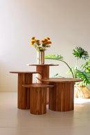 Acacia Round Side Table
