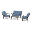 Lakeside 4 Piece Deep Seating - In Stock