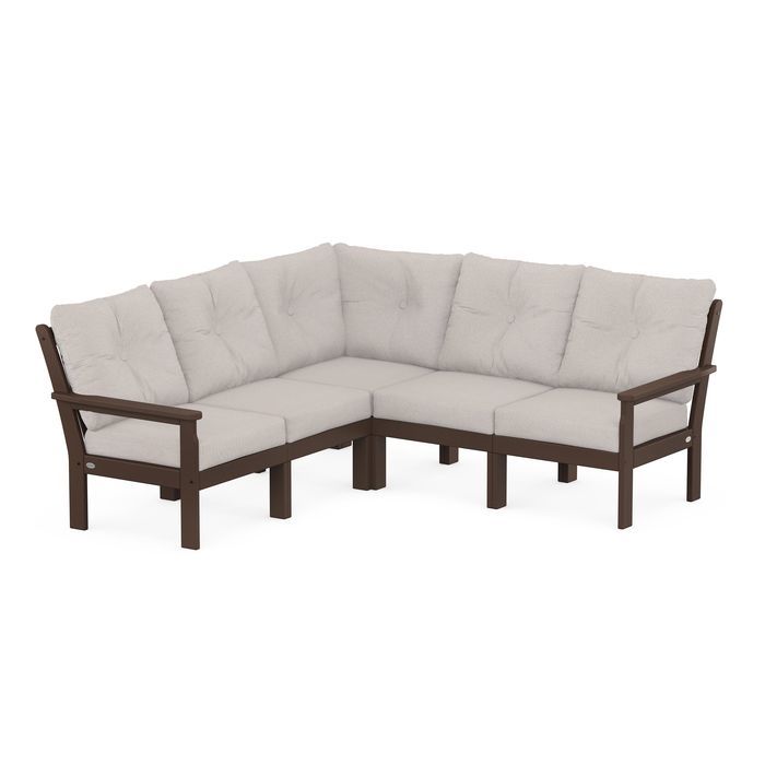 5 Piece Vineyard Deep Seating Sectional - In Stock