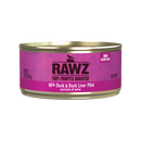Rawz-Duck & Duck Liver Pate Cat Food