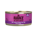 Rawz-96% Turkey & Turkey Liver Pate Cat Food