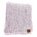 Soft Ribbed Scarf C.C Beanie