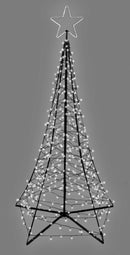 7' LED SPIRE TREE WITH STAR