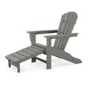 Palm Coast Adirondack Chair w/ Hideaway Ottoman - In Stock