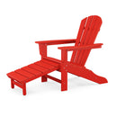 Palm Coast Adirondack Chair w/ Hideaway Ottoman - In Stock