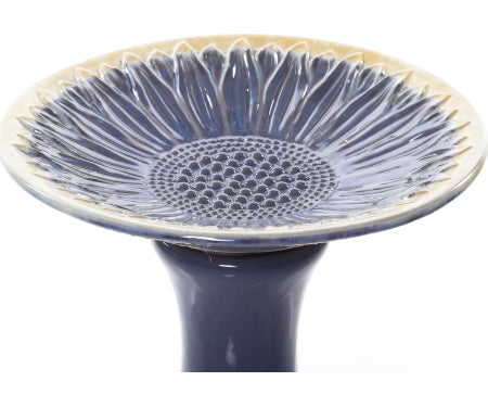 22.5" Sunflower Birdbath