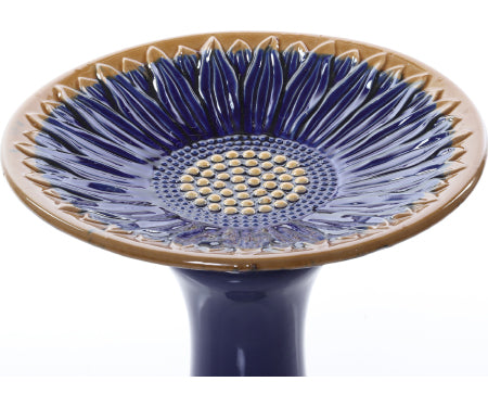 22.5" Sunflower Birdbath