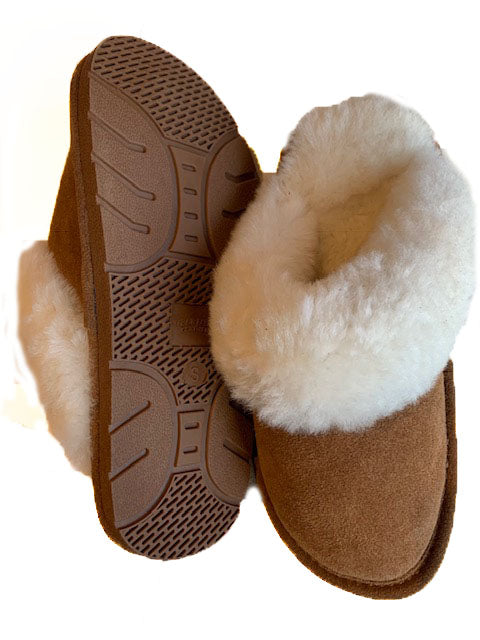 Deerfield Leathers Women's Sheepskin Slippers