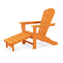 Palm Coast Adirondack Chair w/ Hideaway Ottoman - In Stock