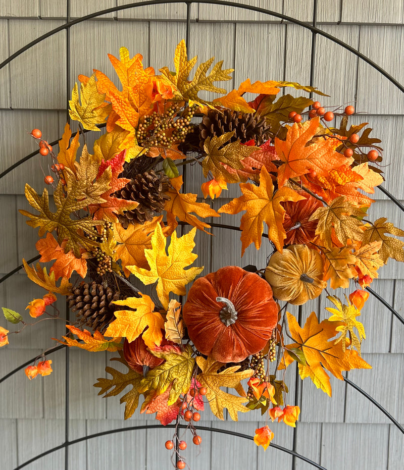 Assorted Fall Wreaths