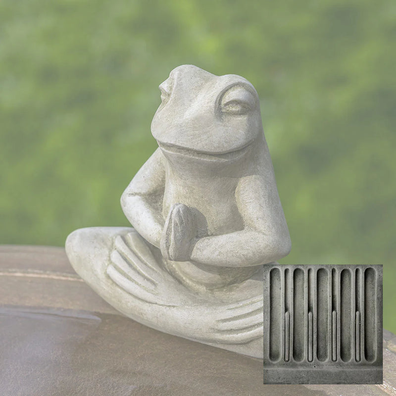 Meditation Frog Statue