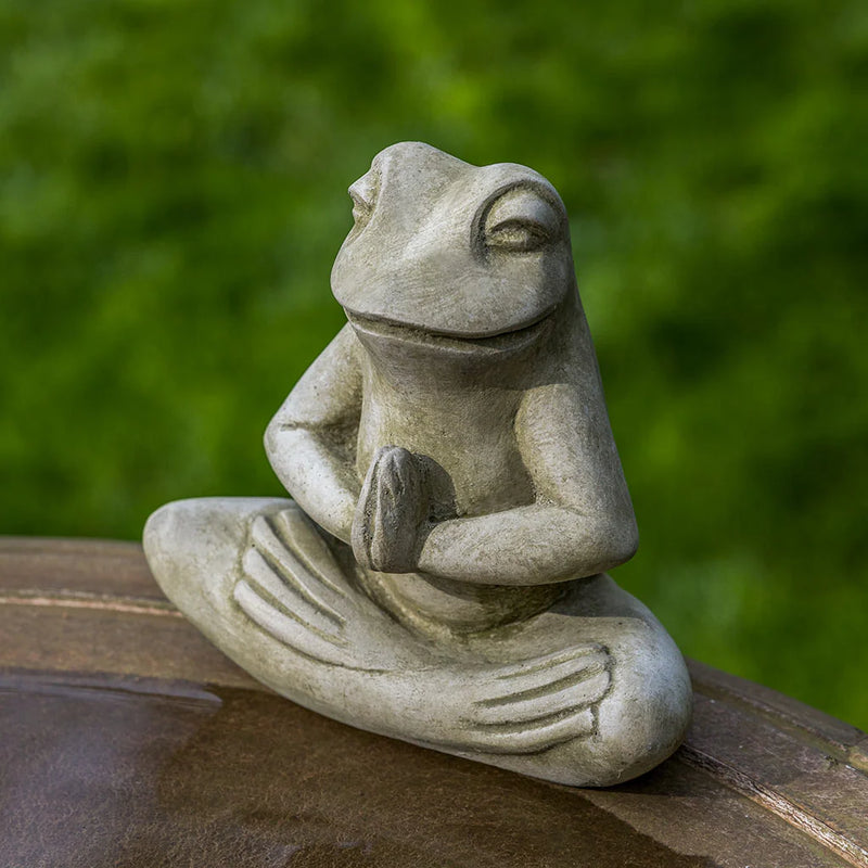 Meditation Frog Statue