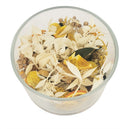 Lemon Zest & Thyme Glass Potpourri Bowl