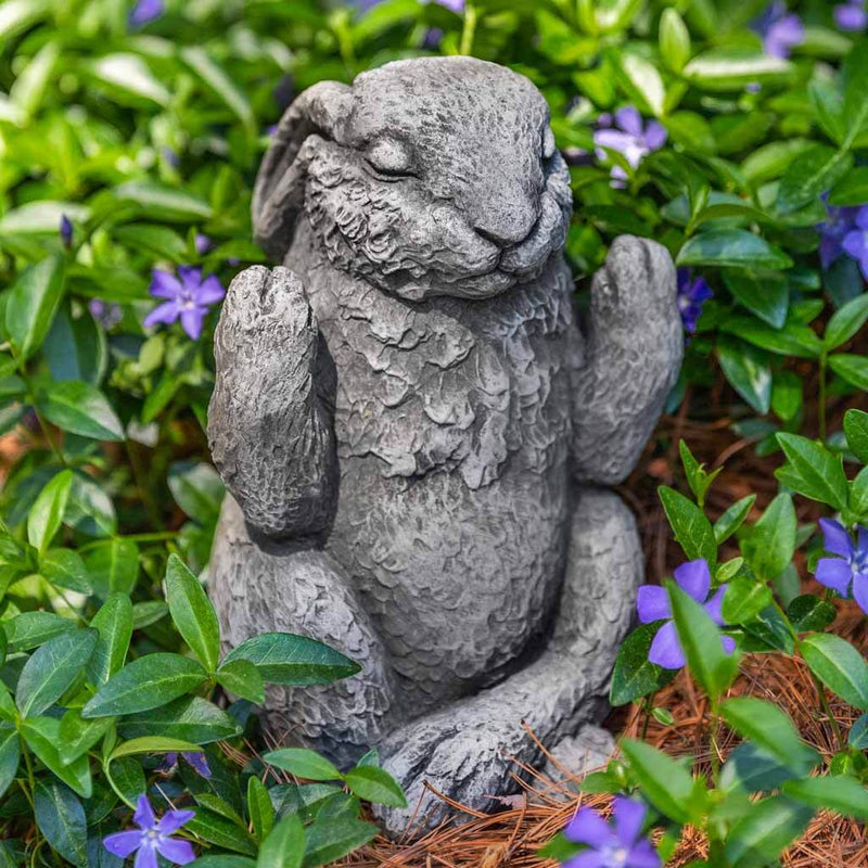 Meditation Bunny Statue