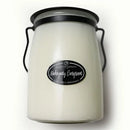 Mahogany Evergreen Milk Bottle Candle