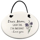 Mothers Day Ceramic Hangers