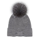 Surell Knit Bow Beanie