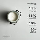 Merry Mistletoe Milk Bottle Candle