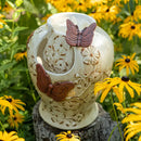 Florence Butterfly Garden Water Fountain