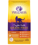 5lb Wellness Indoor Grain Free Chicken Cat Food