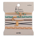 K'lani Hair Tie Bracelets-"Stride"