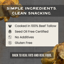 Beef Tallow Potato Chips - Salt N' Pepper