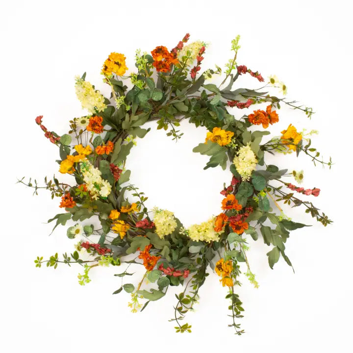 22" Autumn Fields Wreath