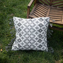 Hand Woven Ebe Pillow Gray 24 * 24
