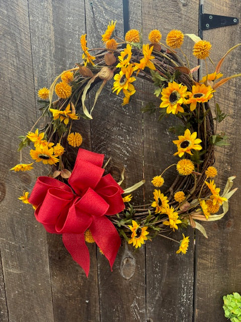 Make your Own Harvest Wreath September 14th, 10:00 AM