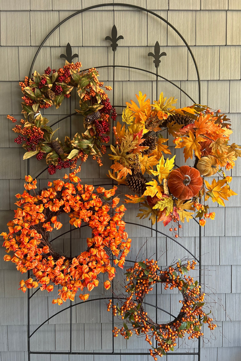 Assorted Fall Wreaths