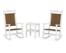 Presidential 3 Piece Woven Rocking Chair Set - In Stock
