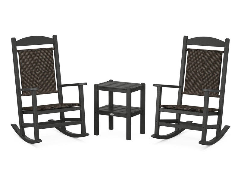 Presidential 3 Pc Woven Rocking Chair Set - Arriving Feb 2025