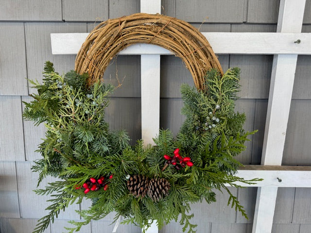 Grapevine Wreath 14'