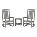 Presidential 3 Pc Rocking Chair Set - In Stock