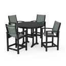 Coastal 5 Piece Counter Dining Set - In Stock