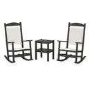 Presidential 3 Pc Woven Rocking Chair Set - In Stock