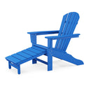 Palm Coast Adirondack Chair w/ Hideaway Ottoman - In Stock