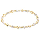 Sincerity Gold & Pearl Bracelet 4mm